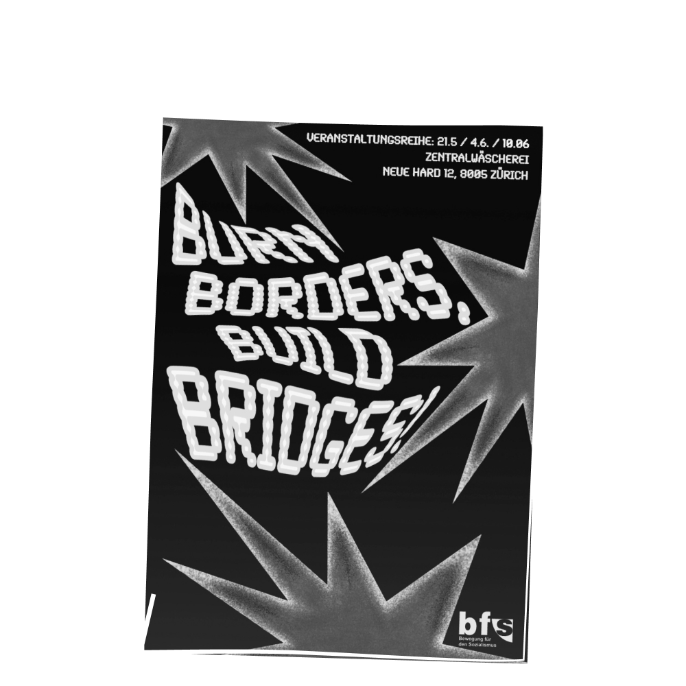 Podiumsdiskussion: Burn borders, build bridges!